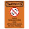 Signmission OSHA Sign, Radio Frequency Free, 14in X 10in Alum, 10" W, 14" L, Portrait, OS-WS-A-1014-V-13480 OS-WS-A-1014-V-13480 - alternate 1